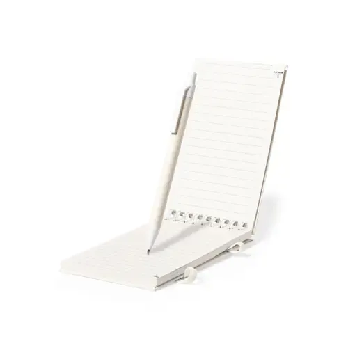 Libreta de Cartones de Leche Reciclados con Bolígrafo ref 20939 - 01