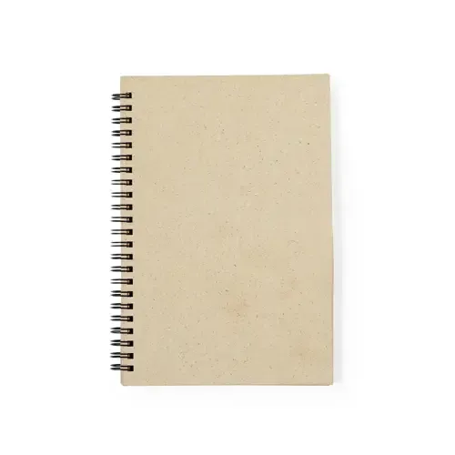Libreta A5 de anillas dobles ecológica con tapas duras ref 20942 - S C