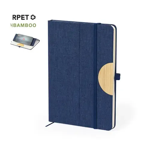 Bloc de notas RPET con soporte para smartphone y tablet ref 20954 - 00