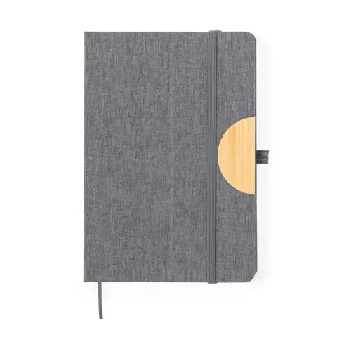 Bloc de notas RPET con soporte para smartphone y tablet ref 20954 - Gris