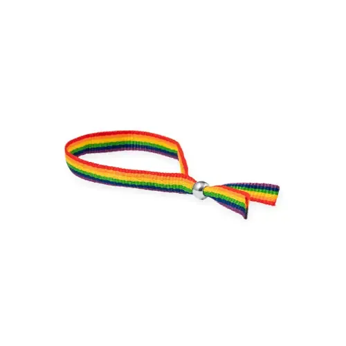 Pulsera Rainbow multicolor ajustable con cierre cromado ref 20975 - 00