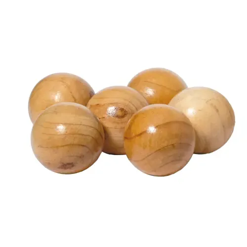 Juego de petanca de madera con funda de algodón ref 20979 - 05
