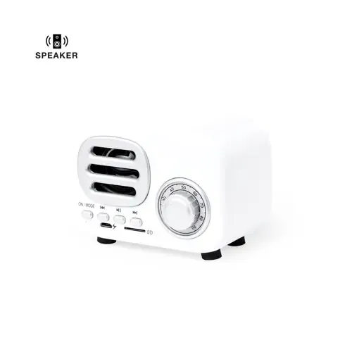 Altavoz vintage Bluetooth compacto con estilo retro ref 21020 - 00