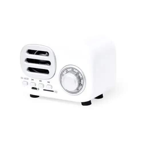 Altavoz vintage Bluetooth compacto con estilo retro ref 21020 - 01
