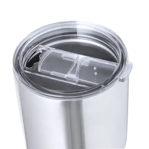 Vaso térmico de acero inox reciclado con dosificador ref 21029 - 02