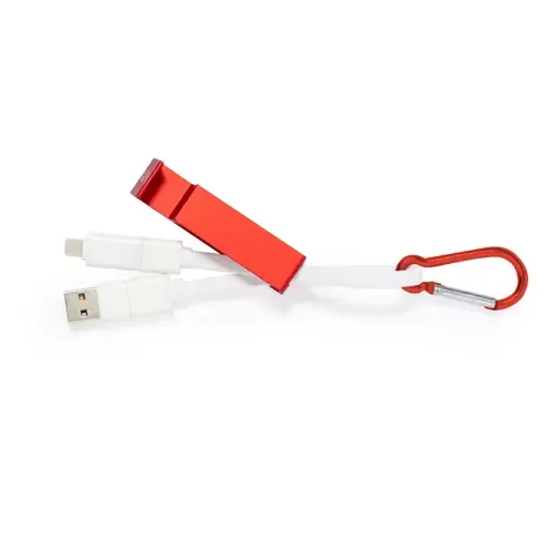 Cable Cargador Multifunción Aluminio Reciclado Portátil ref 21043 - 02