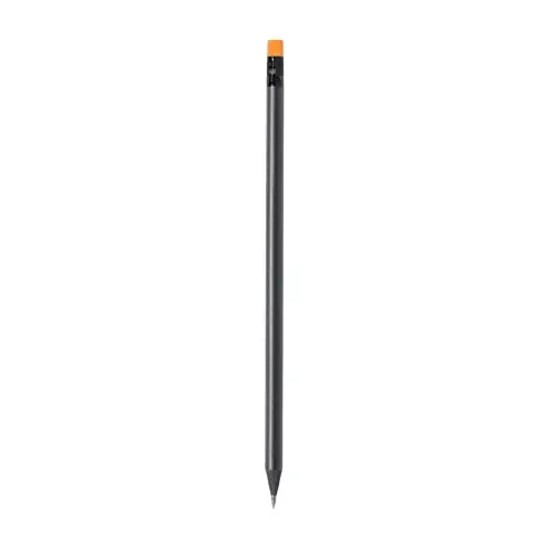 Lápiz negro elegante con goma práctica ref 21088 - Naranja
