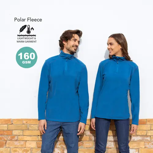 Forro polar unisex suave con cierre de cremallera ref 21095