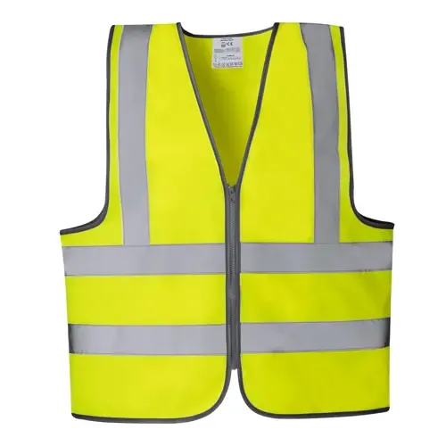 Chaleco reflectante alta visibilidad homologado ref 21111 - Amarillo