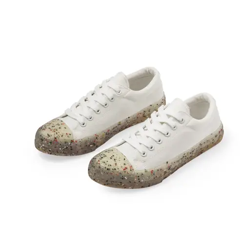 Zapatillas de canvas con suela TPR transparente ref 21112