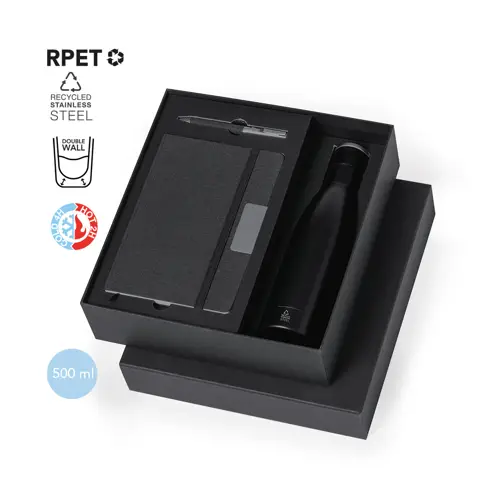 Set Premium Sostenible con Termo y Bloc de Notas ref 21122