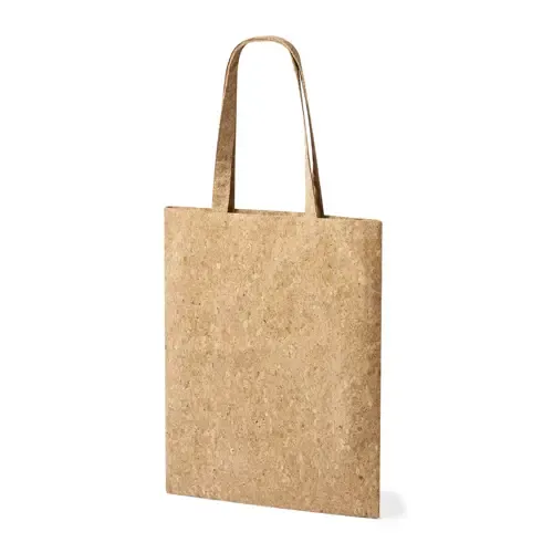 Bolsa de corcho natural con asas reforzadas ref 21136 - 01