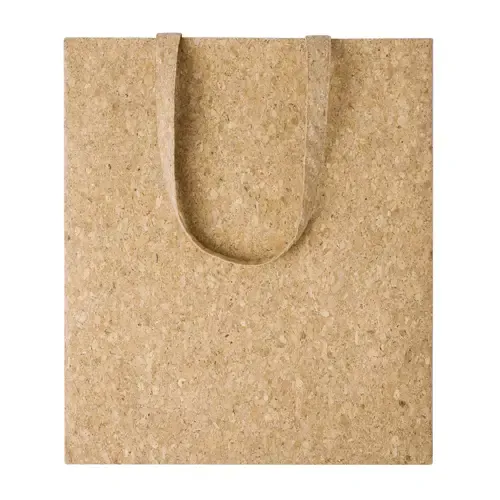Bolsa de corcho natural con asas reforzadas ref 21136 - 02