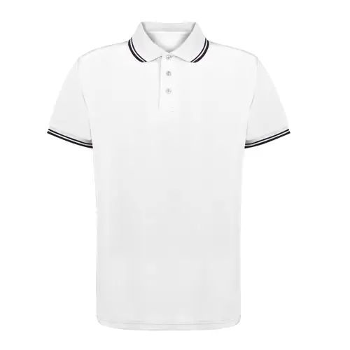 Polo de piqué transpirable con botones a juego ref 21145