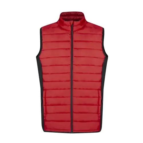 Chaleco Resistente al Viento y Agua con Interior Acolchado ref 21146 - Rojo