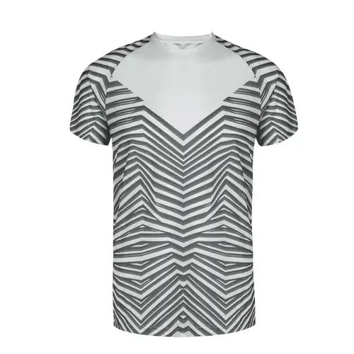 Camiseta técnica transpirable con estampado innovador ref 21150 - Gris