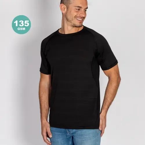 Camiseta técnica unisex transpirable con diseño a rayas ref 21155 - 00