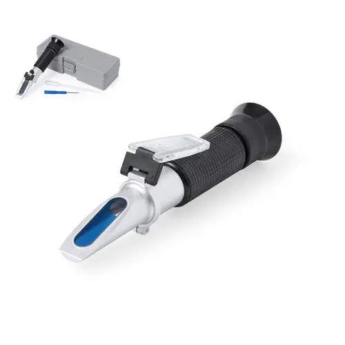 Refractómetro manual portátil para control de grados Brix ref 21242