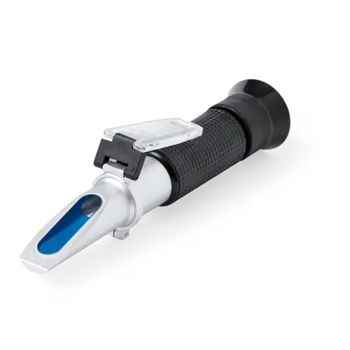 Refractómetro manual portátil para control de grados Brix ref 21242