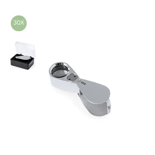 Lupa plegable 30x con luces LED para detalles precisos ref 21252