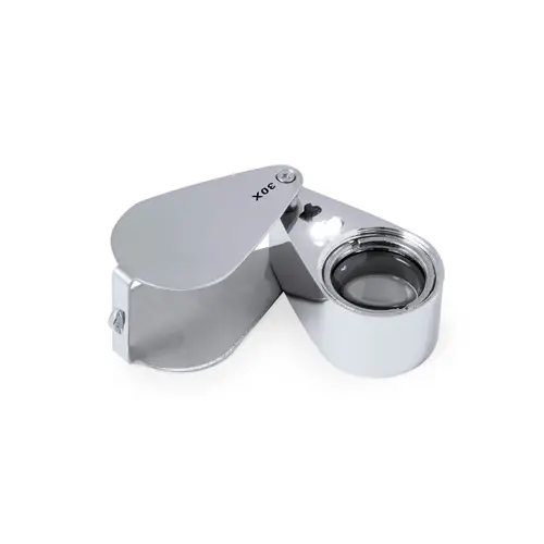 Lupa plegable 30x con luces LED para detalles precisos ref 21252