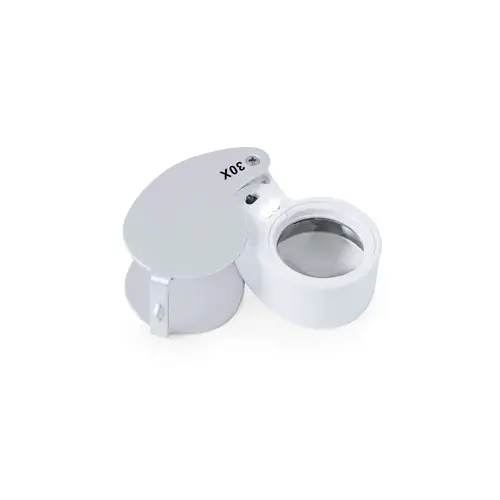 Lupa plegable doble 30x con luces LED ref 21253