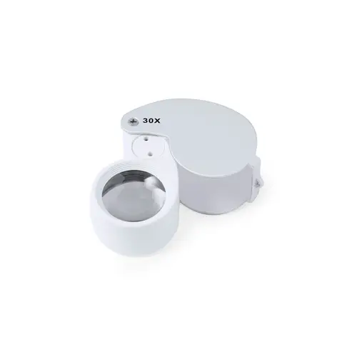Lupa plegable doble 30x con luces LED ref 21253