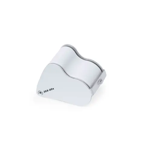 Lupa plegable doble con aumento 30x y 60x ref 21254