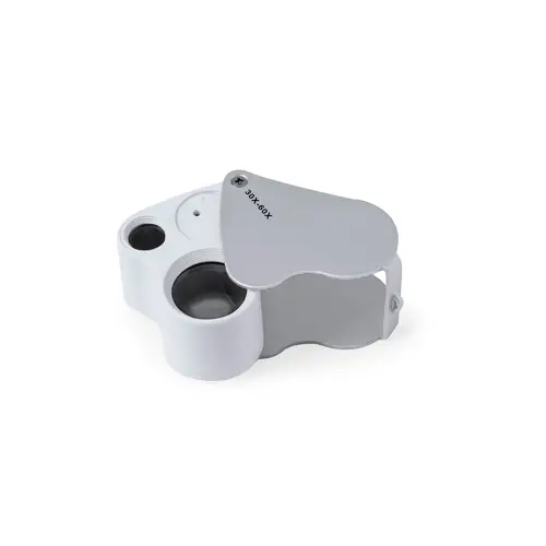 Lupa plegable doble con aumento 30x y 60x ref 21254