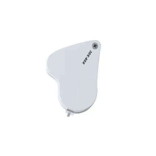 Lupa plegable doble con aumento 30x y 60x ref 21254