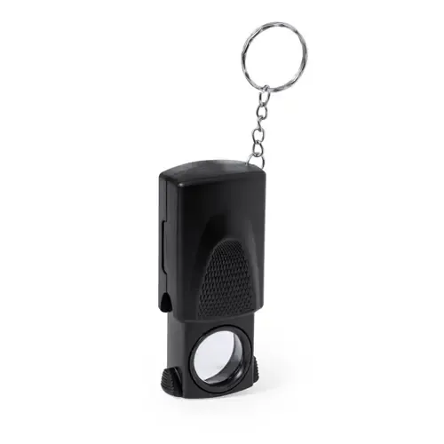 Lupa llavero con aumento 20x y luz LED integrada ref 21256 - 01