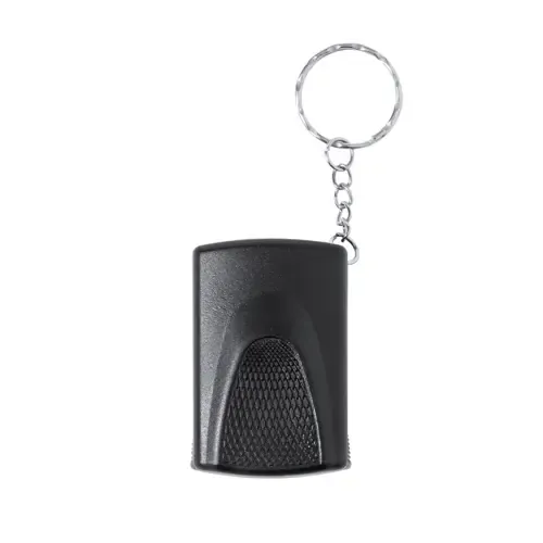 Lupa llavero con aumento 20x y luz LED integrada ref 21256 - Negro
