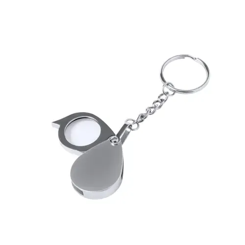 Llavero lupa plegable aumento 8x fácil de transportar ref 21257 - 02