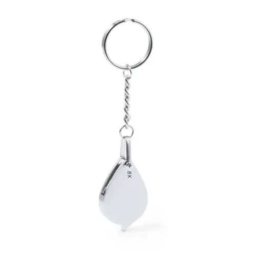 Llavero lupa plegable aumento 8x fácil de transportar ref 21257 - 05
