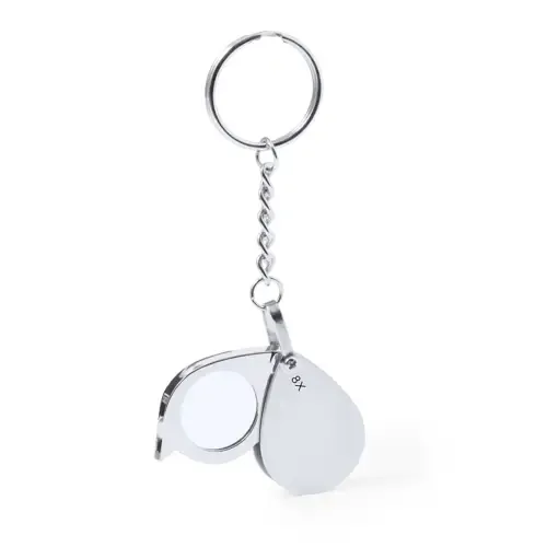 Llavero lupa plegable aumento 8x fácil de transportar ref 21257 - 06