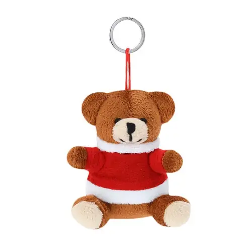 Llaveros peluche navideños suaves y divertidos ref 21263 - Oso