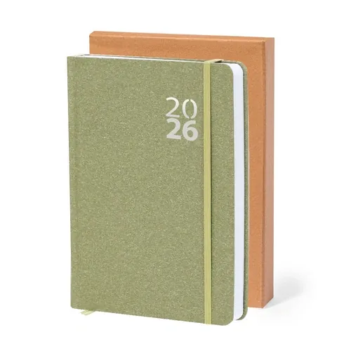 Agenda A5 Ecológica con Diseño Día y Caja Presentación ref 21292 - 8