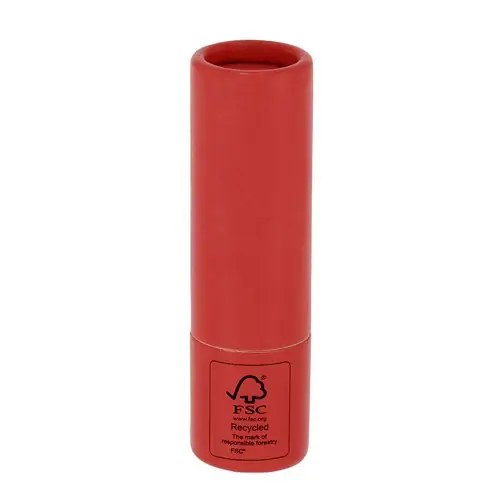 Bálsamo labial reciclado con aroma vainilla y protección SPF15 ref 21302 - Rojo