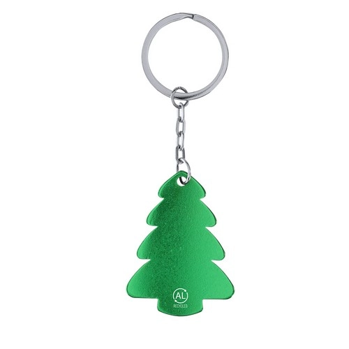 Llavero Árbol de Navidad en Aluminio Reciclado ref 21313