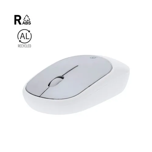 Ratón óptico inalámbrico ecoamigable en aluminio reciclado ref 21327 - 1