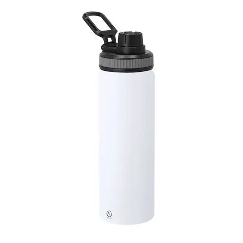 Bidón de Aluminio Reciclado con Dosificador y Asa ref 21340 - Blanco