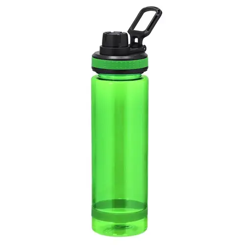 Bidón RPET 700 ml con tapa a rosca y asa de transporte ref 21341 - Verde