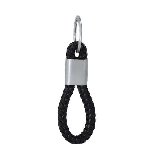 Llavero elegante con cordón trenzado para marcaje láser ref 21343 - 3