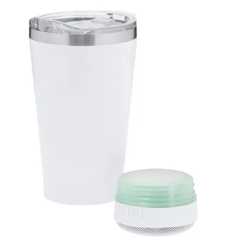 Vaso Térmico con Altavoz Bluetooth 5.3 y Luces LED ref 21348 - 3