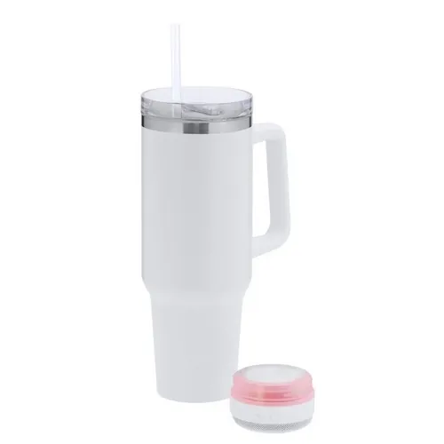 Taza térmica con altavoz Bluetooth 5.3 y luces LED ref 21349 - 2