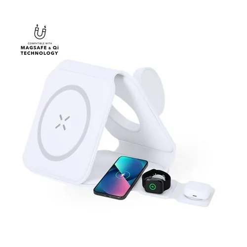 Cargador inalámbrico magnético 15W todo en uno ref 21355 - 1
