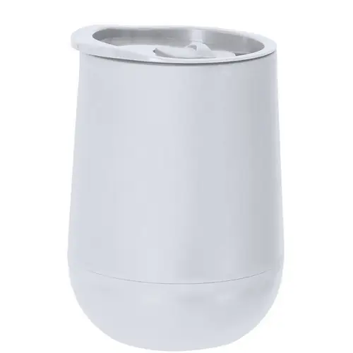Vaso térmico reciclado con tapa dosificadora ref 21386 - Blanco