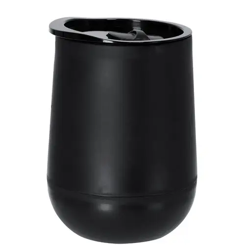 Vaso térmico reciclado con tapa dosificadora ref 21386 - Negro