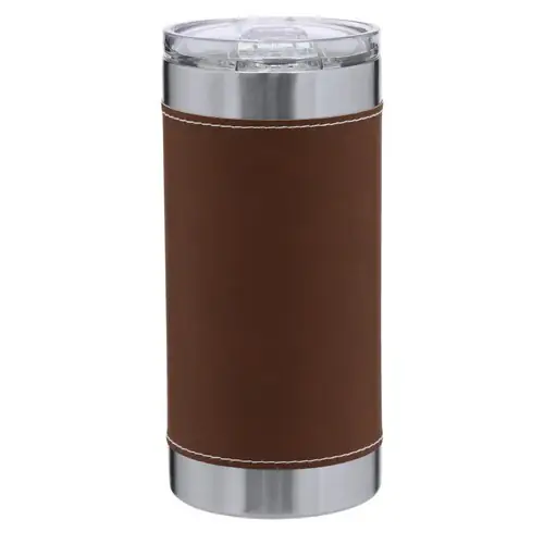Vaso térmico acero inox con tapa dosificadora ref 21389 - Marron