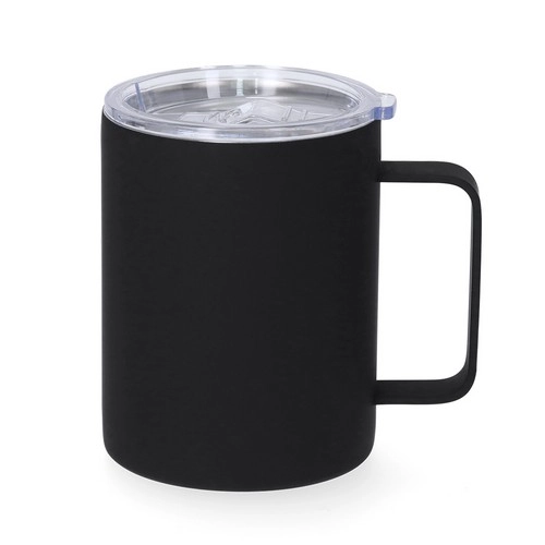 Taza térmica acero inox doble pared con tapa dosificadora ref 21399